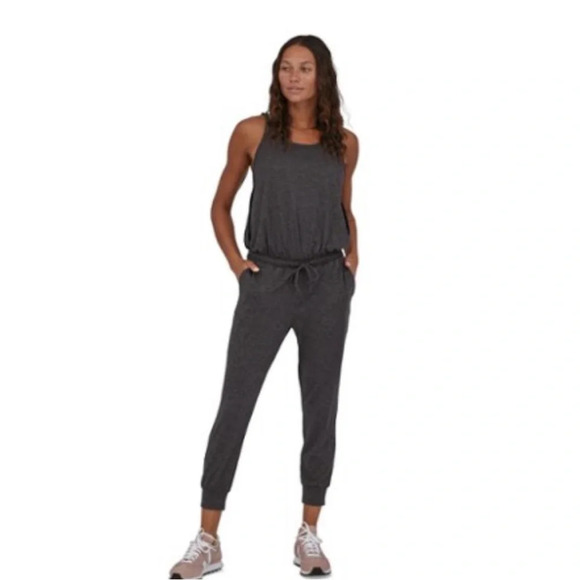Patagonia Women’s S Small Seabrook Jumpsuit Ink Black NWT Romper - Picture 7 of 15